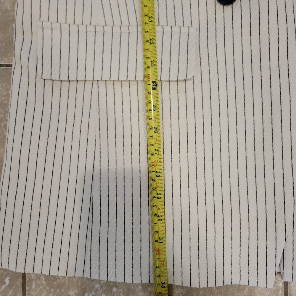 Anthropologie Oversized Cream/Tan Vest. Old Money. Preppy. Boho Size XL - Picture 14 of 14
